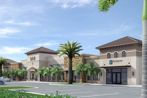 artist rendition of the space coast business realty center