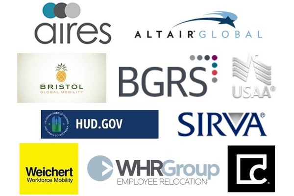 Aires, Altair Global, Bristol, BGRS, USAA, HUD, Sirva logos