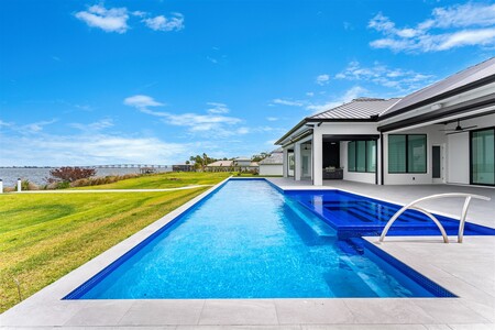 Custom-Built Home With Indian River Views - image