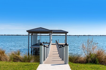 Custom-Built Home With Indian River Views - image