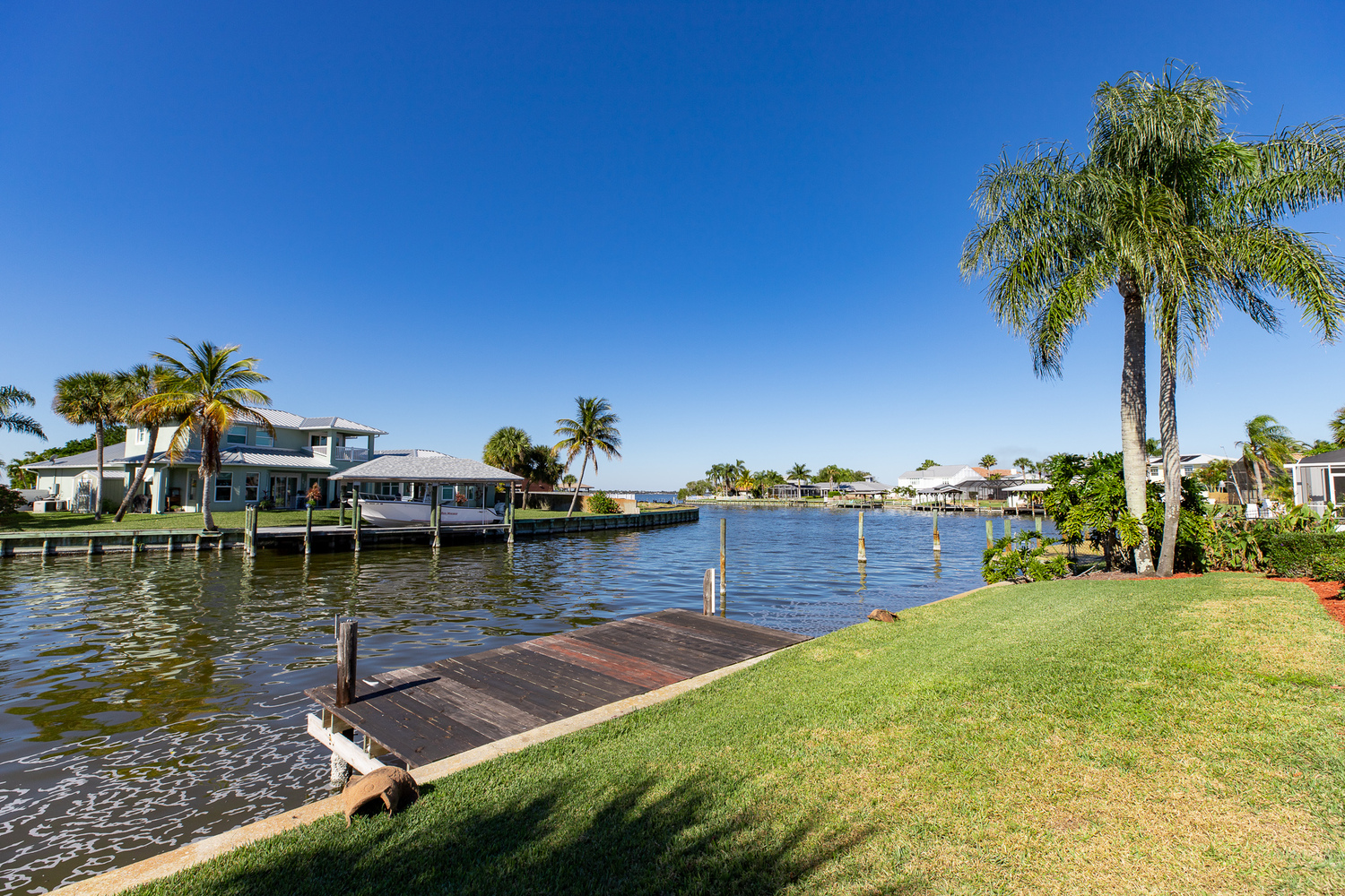 Ellingson Properties Canal front pool home off the Banana River